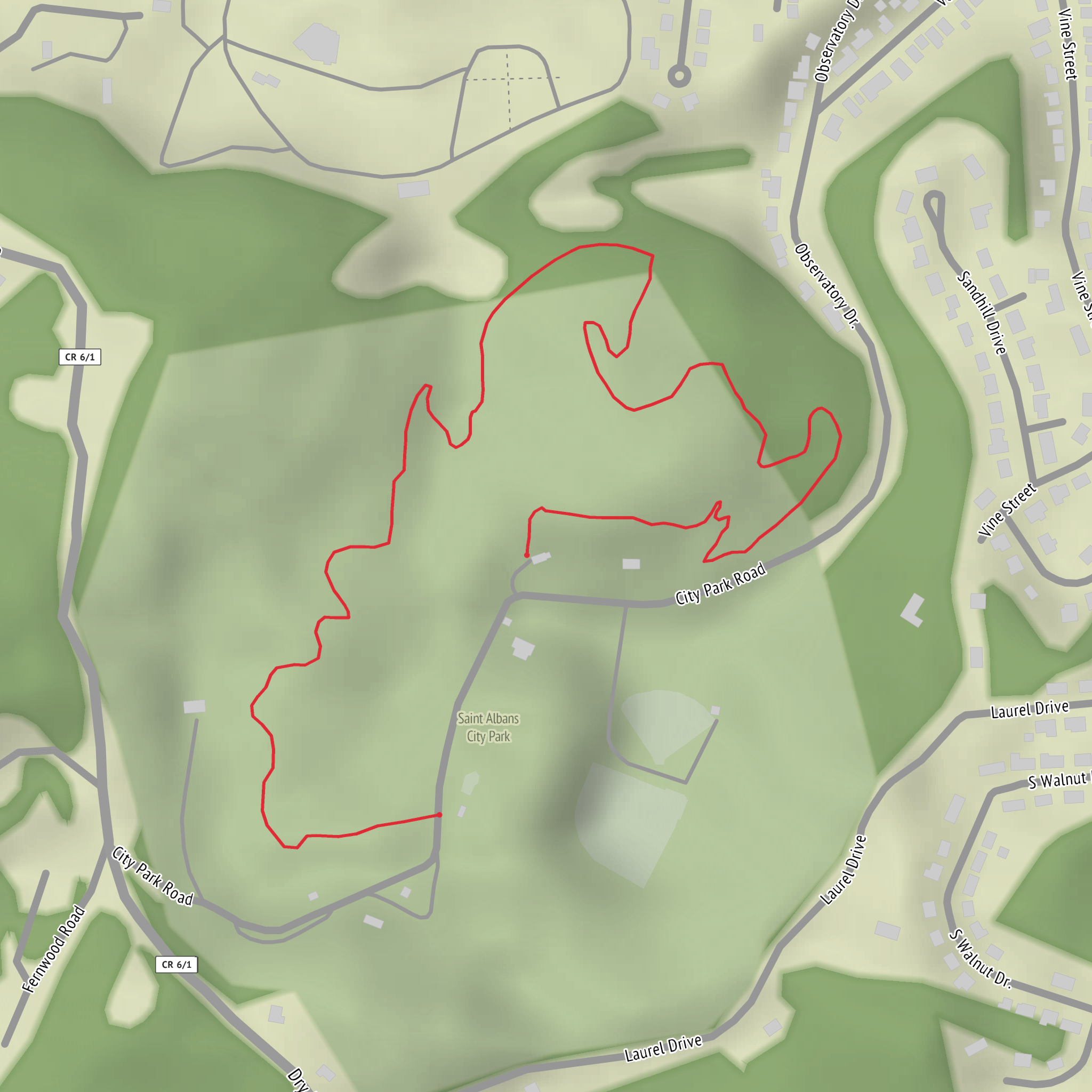 Rotc Trail mobile static map