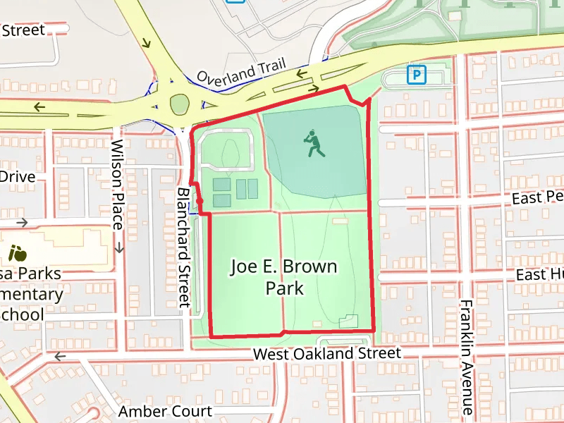 Joe E Brown Park Loop
