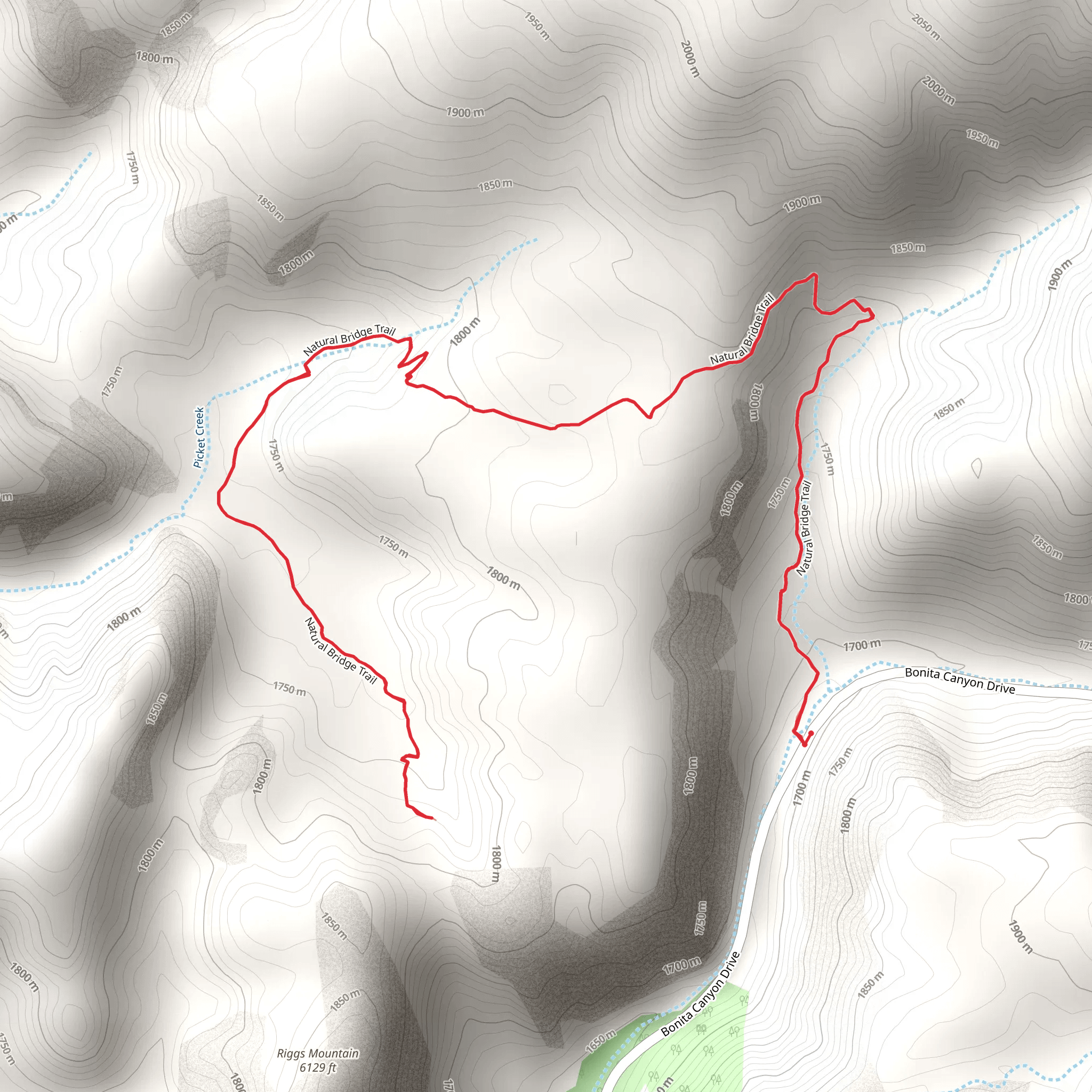 Picket Creek mobile static map