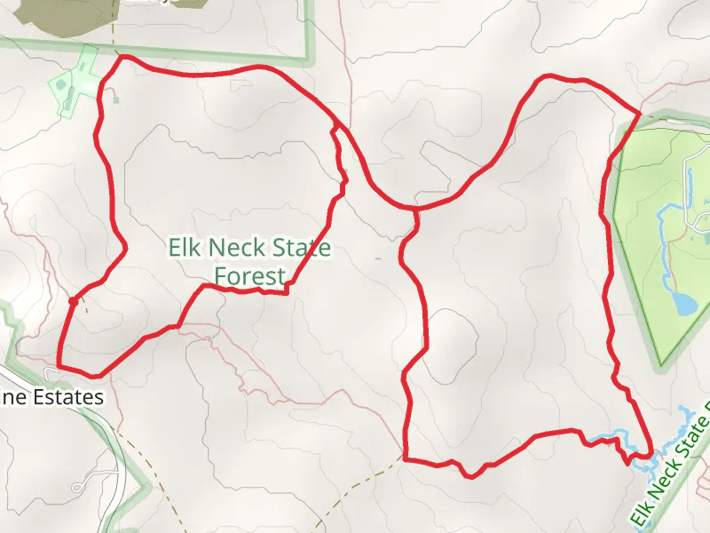 Mason-Dixon Trail Loop from Irishtown Road