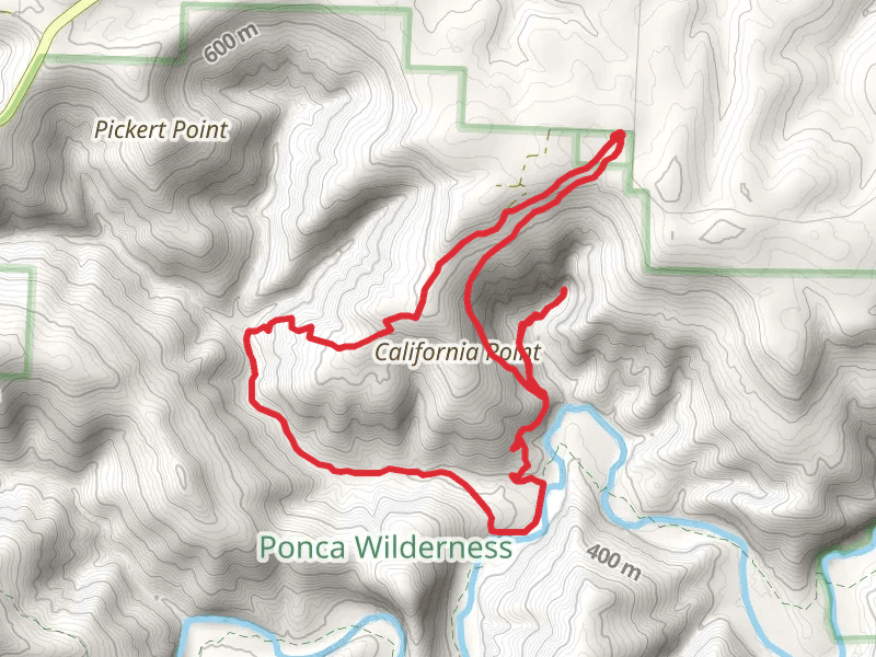 River to HH and Sneeds Creek Loop Trail
