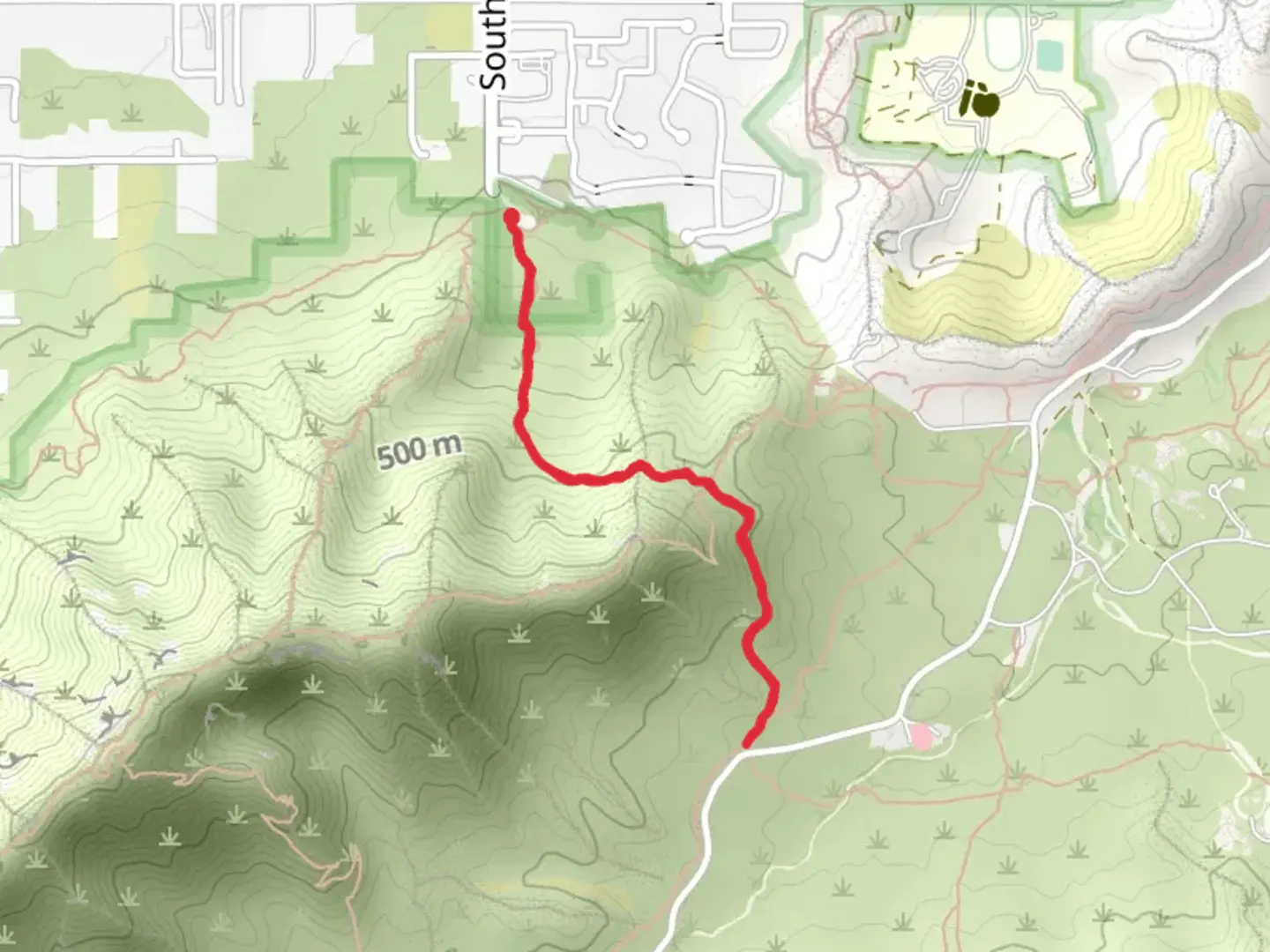 An image depicting the trail Ma Ha Tuak Trail and its surrounding area.