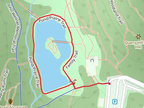 Pond - Prairie Loop Trail