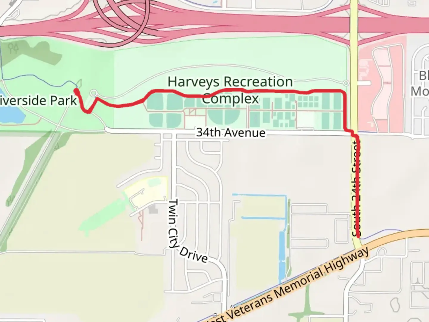 An image depicting the trail Western Historic Trails - Center Link and its surrounding area.
