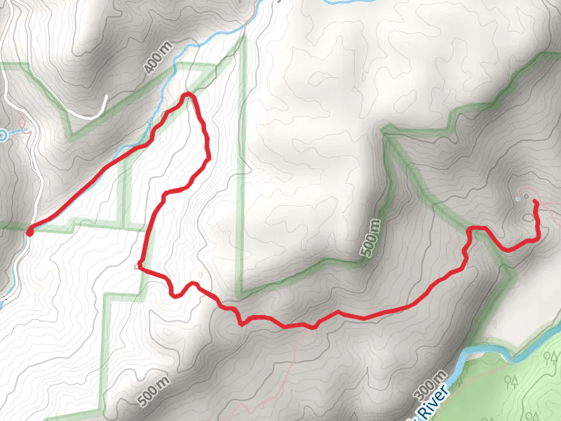 Dry Creek - Rylander Cascades Trail