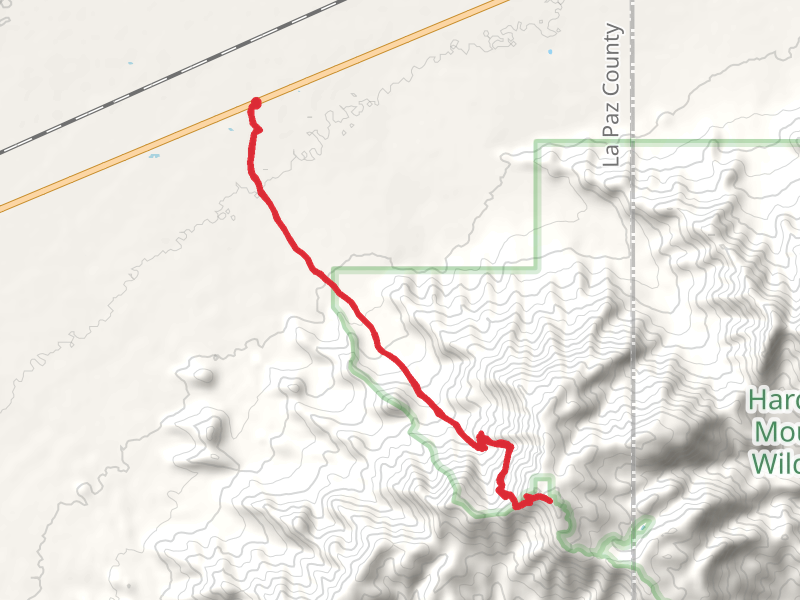 Harquahala Mountain Trail