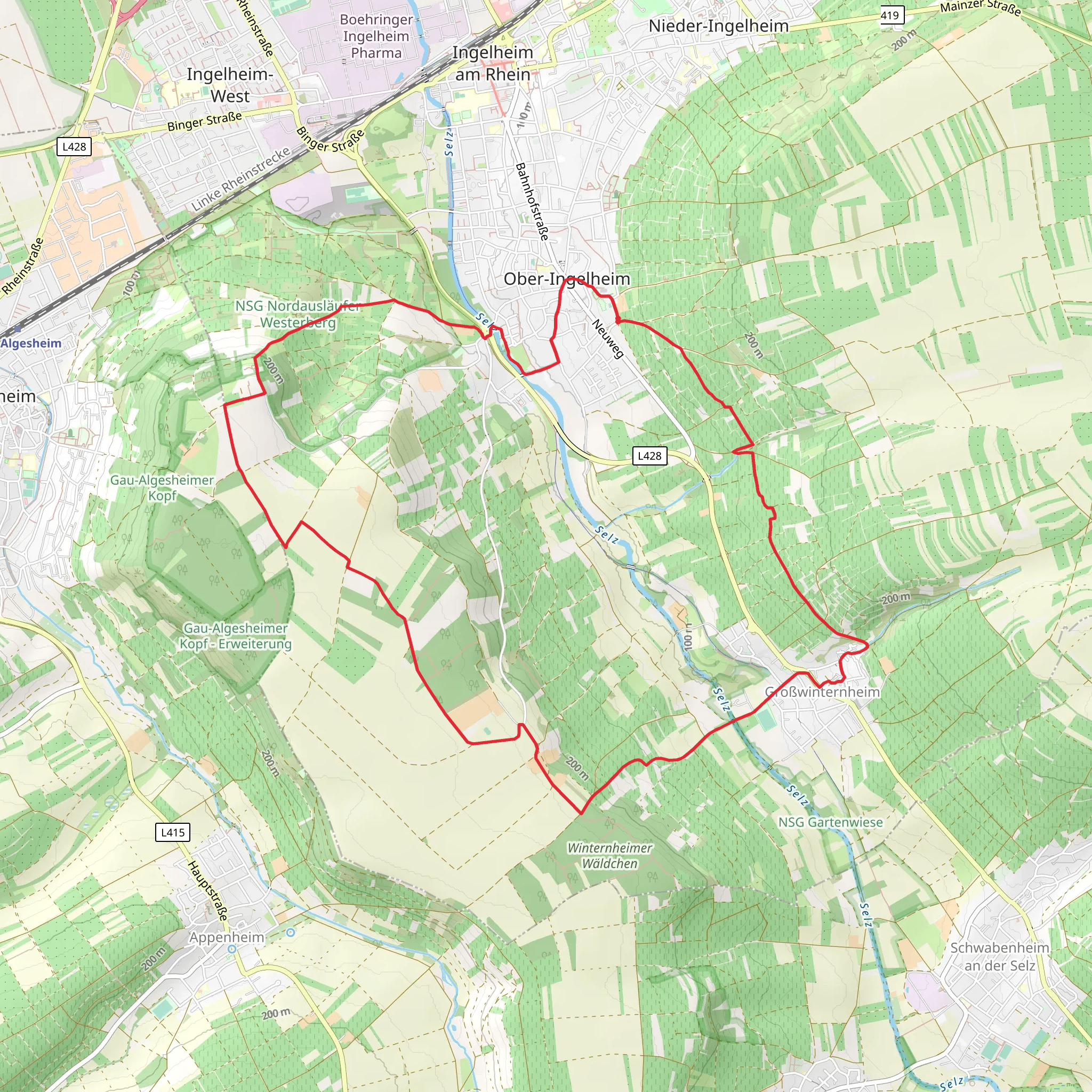 Ingelheimer Auslese mobile static map