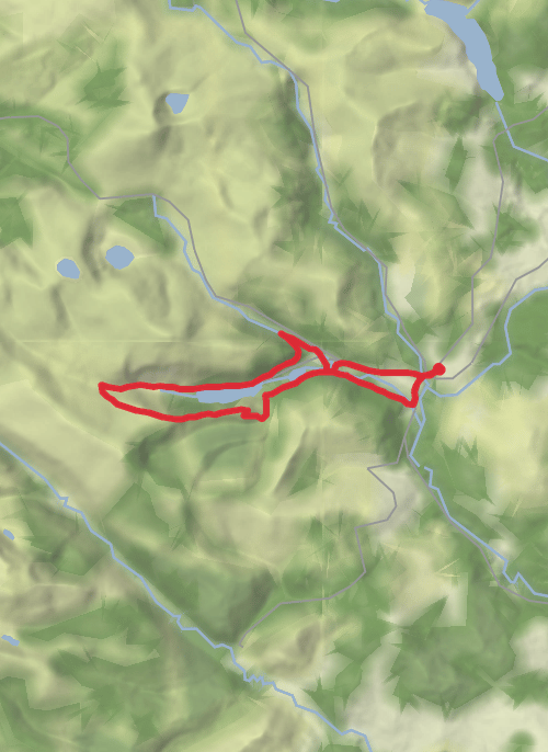 County Wicklow Wandelen mobile static map