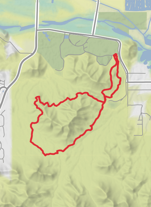 Gila Trail, Baseline Trail, Rainbow Valley Trail, Durant Trail, Toothaker and Horseshoe Trails  and  mobile static map