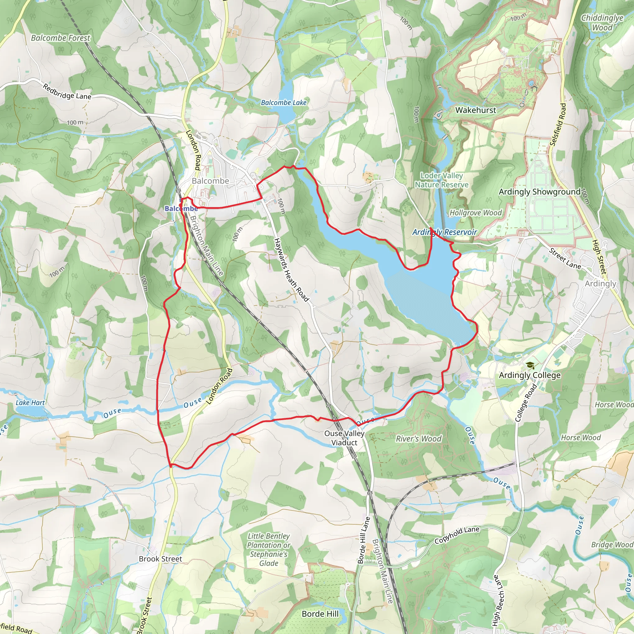 Ardingly Reservoir and Great Bentley Gorses Loop | West Sussex | Engla