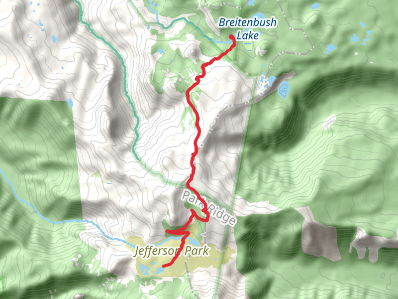 Scout Lake via Pacific Crest Trail