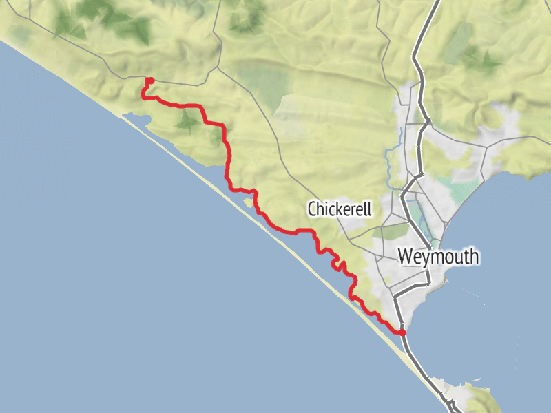 SWCP Abbotsbury to Ferry Bridge thumbnail