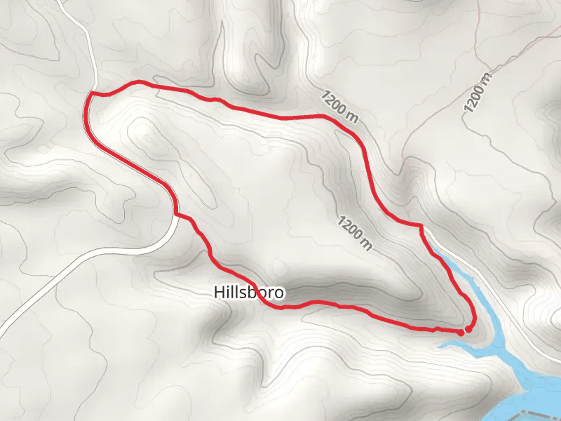 Barry's Landing Road and Hillsboro Loop Trail