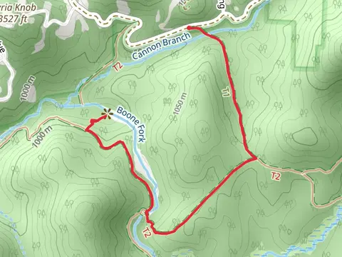 Boone Fork via Old Johns River Road