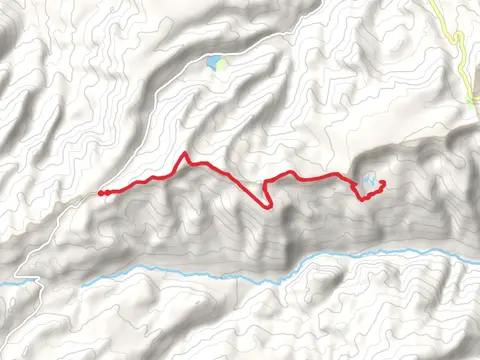 Duchesne Ridge and Heart Lake