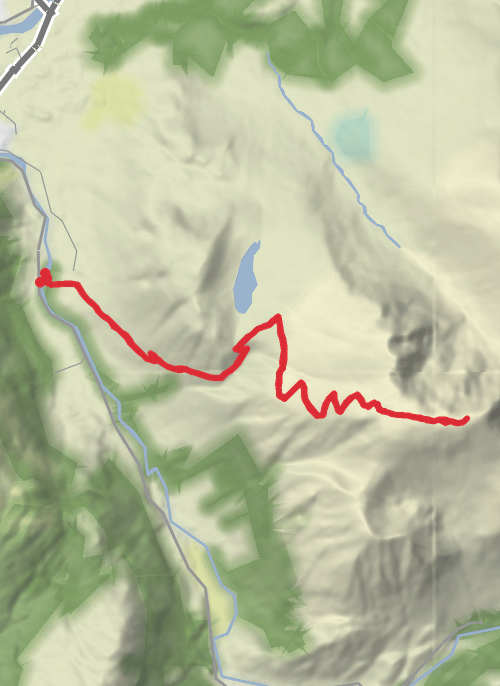 Ben Nevis mobile static map