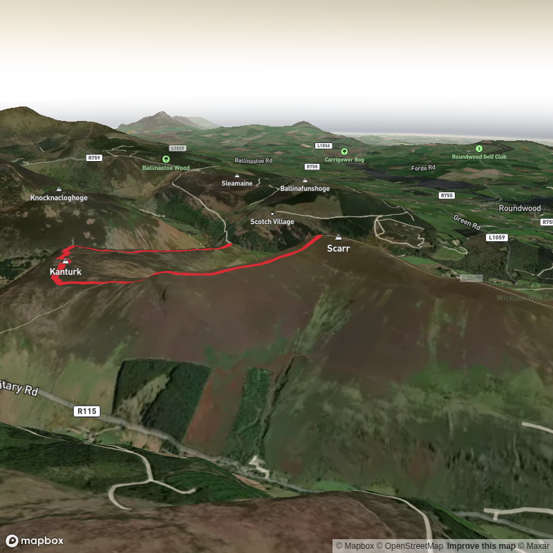 Scar North west Top and Kanturk Loop