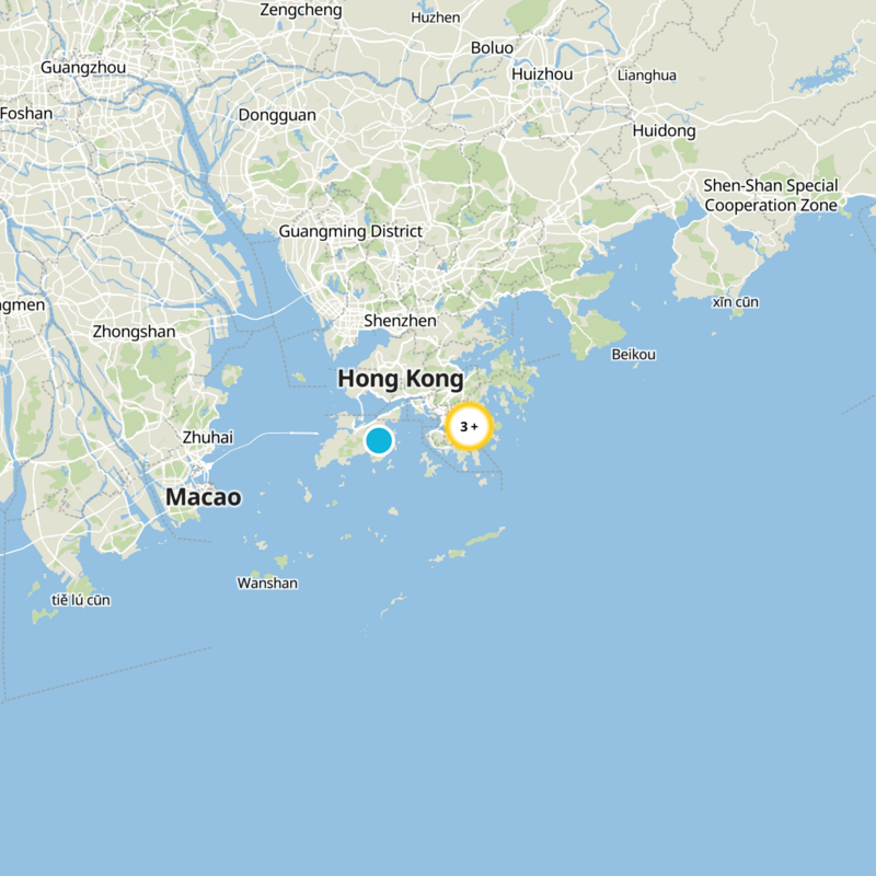 Central and Western Static Map
