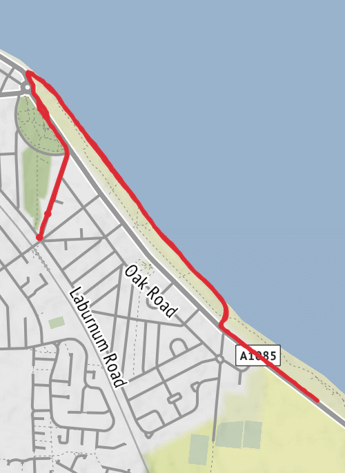 Redcar and Cleveland Running mobile static map
