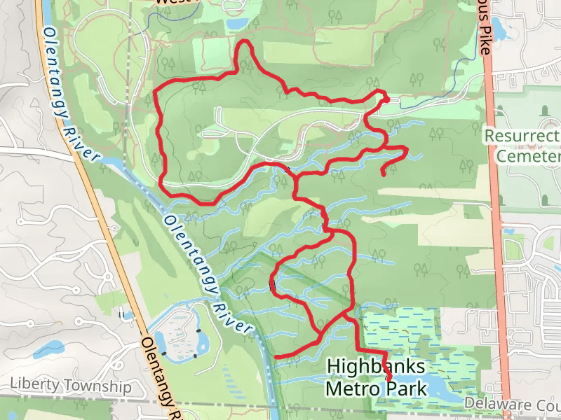 Overlook and Dripping Rock Loop Trail