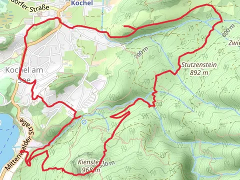 Lainbach via Wasserfall Runde