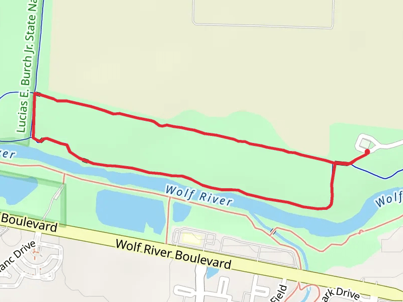 Wolf River Trail Blue Loop