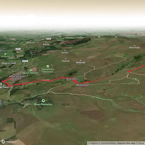 Newcastleton to Blackburn Falls