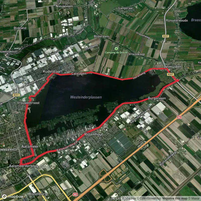Kudelstaart - Westeinderplassen Loop