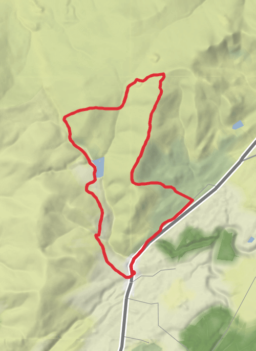  Hike from Carlops mobile static map