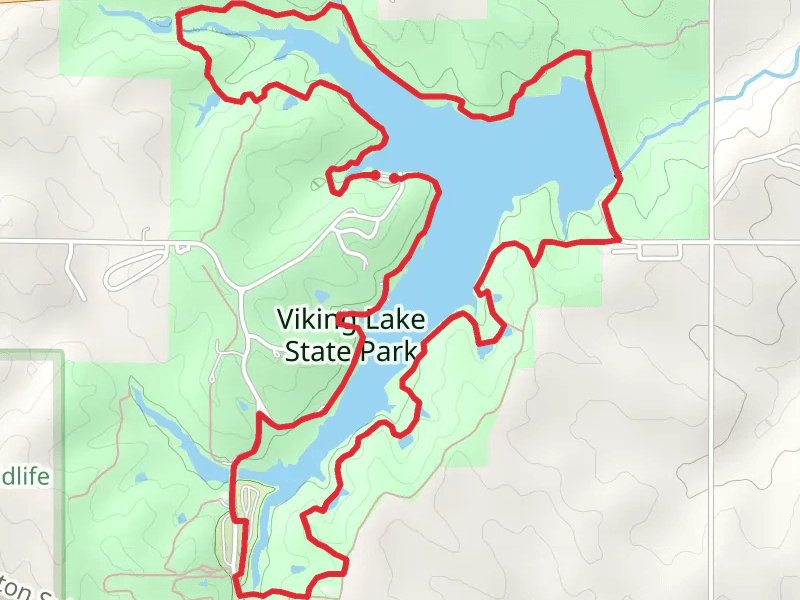 Viking Lake and Whitetail Loop Trail