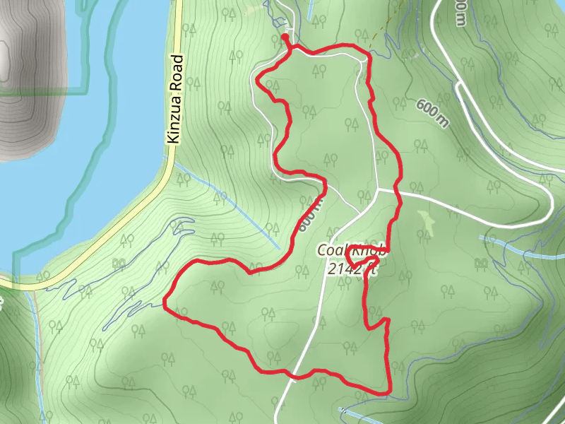 Coal Knob Loop via Coal Knob and Tuttletown Walk