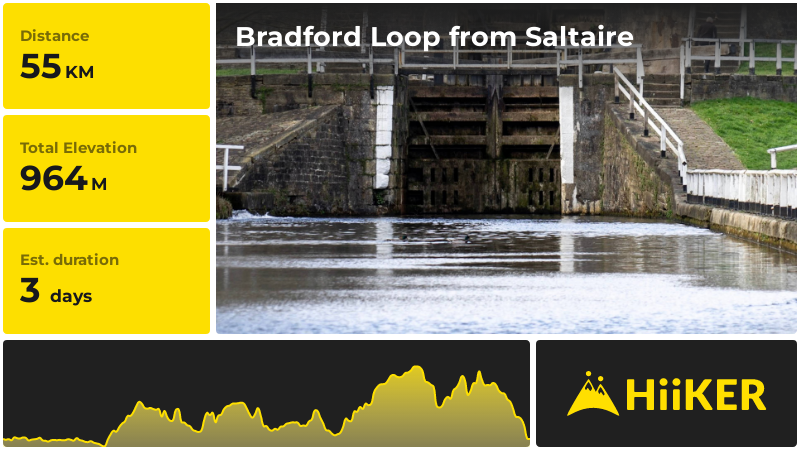 Bradford Loop from Saltaire | West Yorkshire | England
