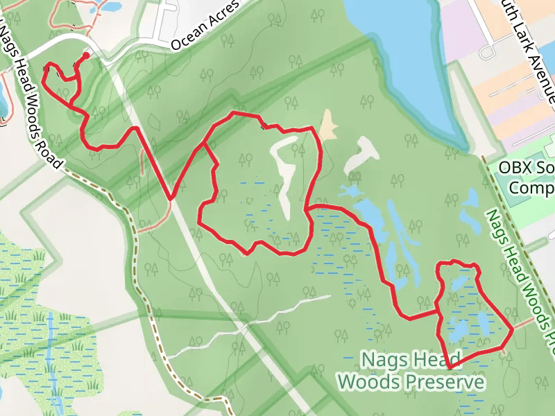 Center Trail - Blue Loop