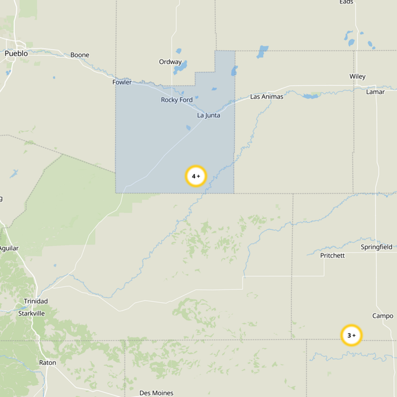 Otero County Static Map