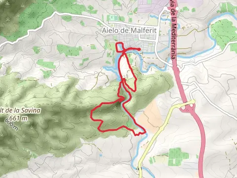 Path of the Barranc de la Fosc PR CV 435