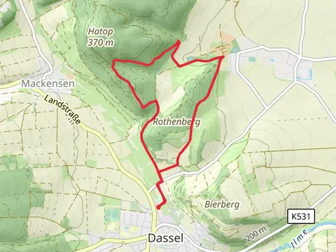 Hunnesrück Castle Loop
