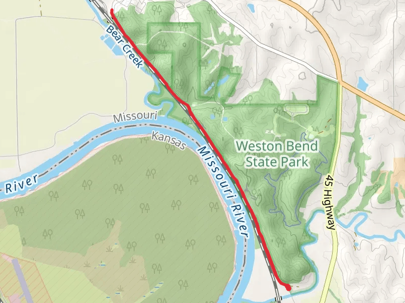 Weston Bluffs Trail