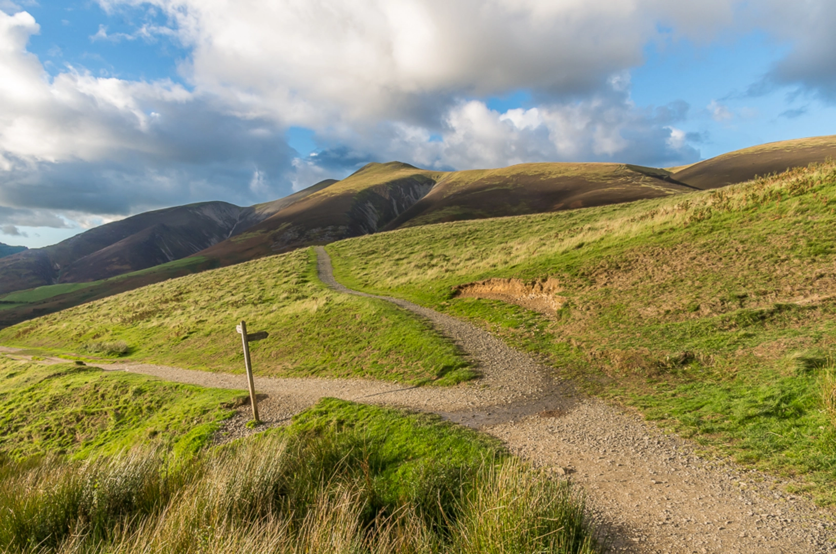 An image depicting the trail Latrigg Loop and its surrounding area.