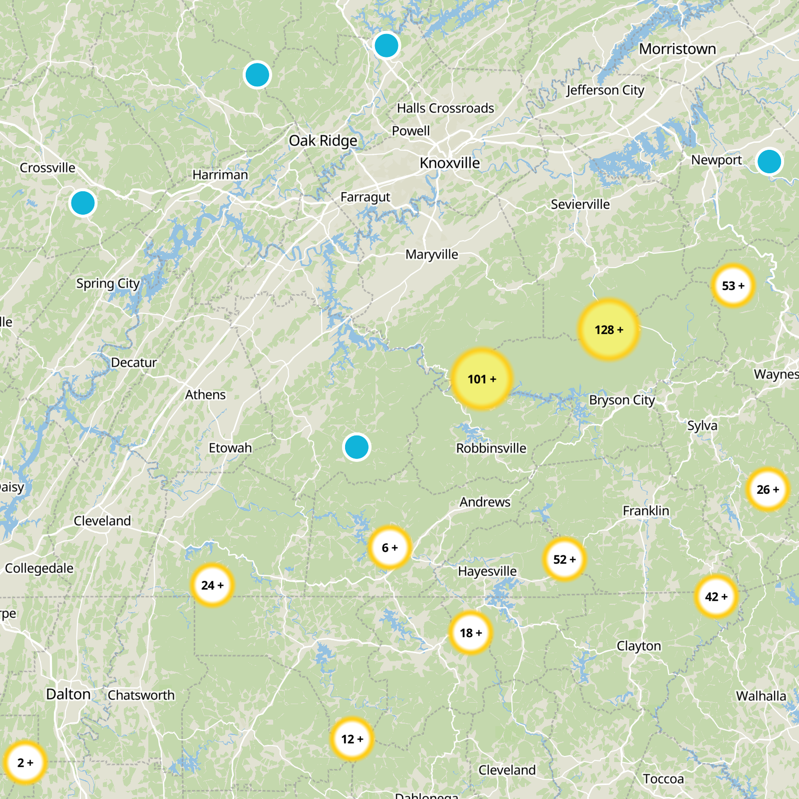 Monroe County Static Map