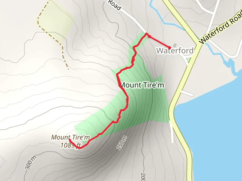 Mount Tire'm Trail