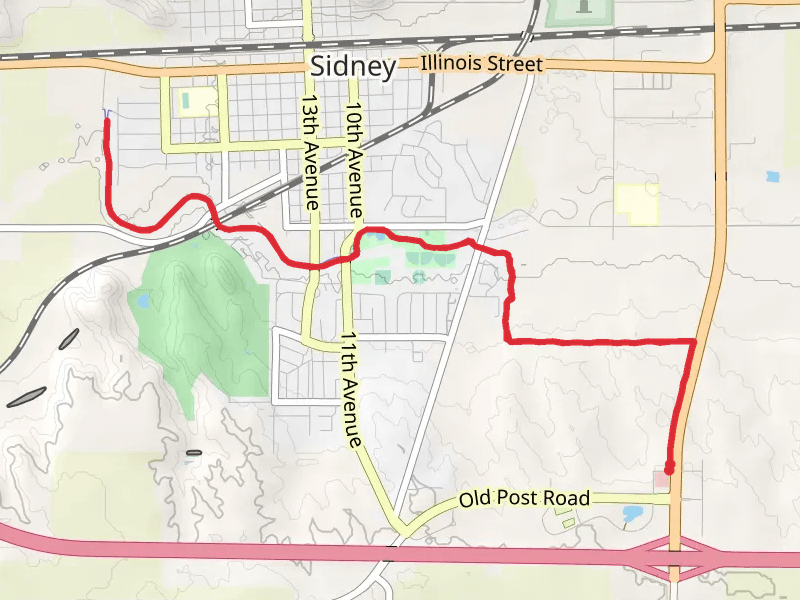 Sidney Deadwood Trail