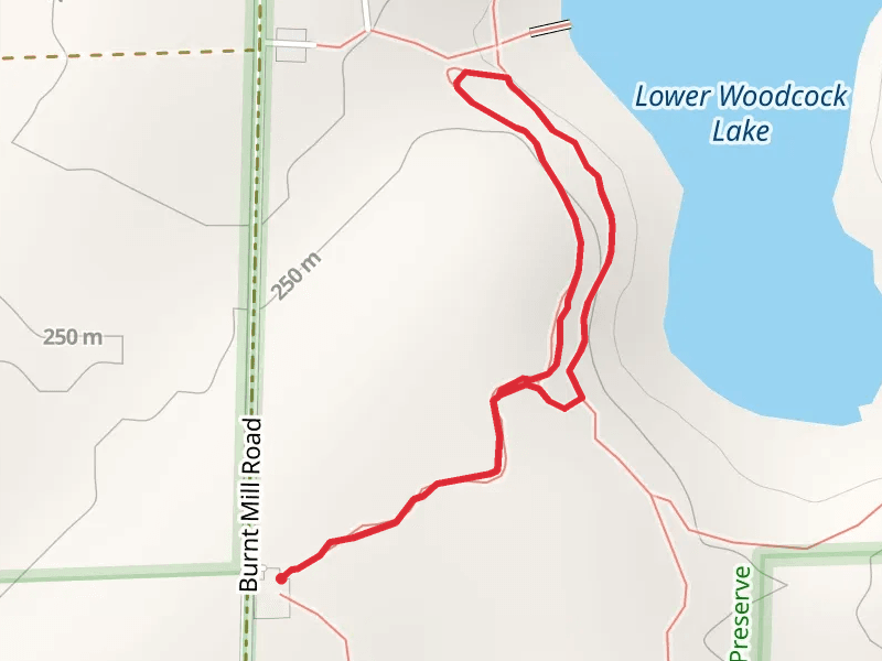 Lower Woodcock Lake Nature Preserve Loop