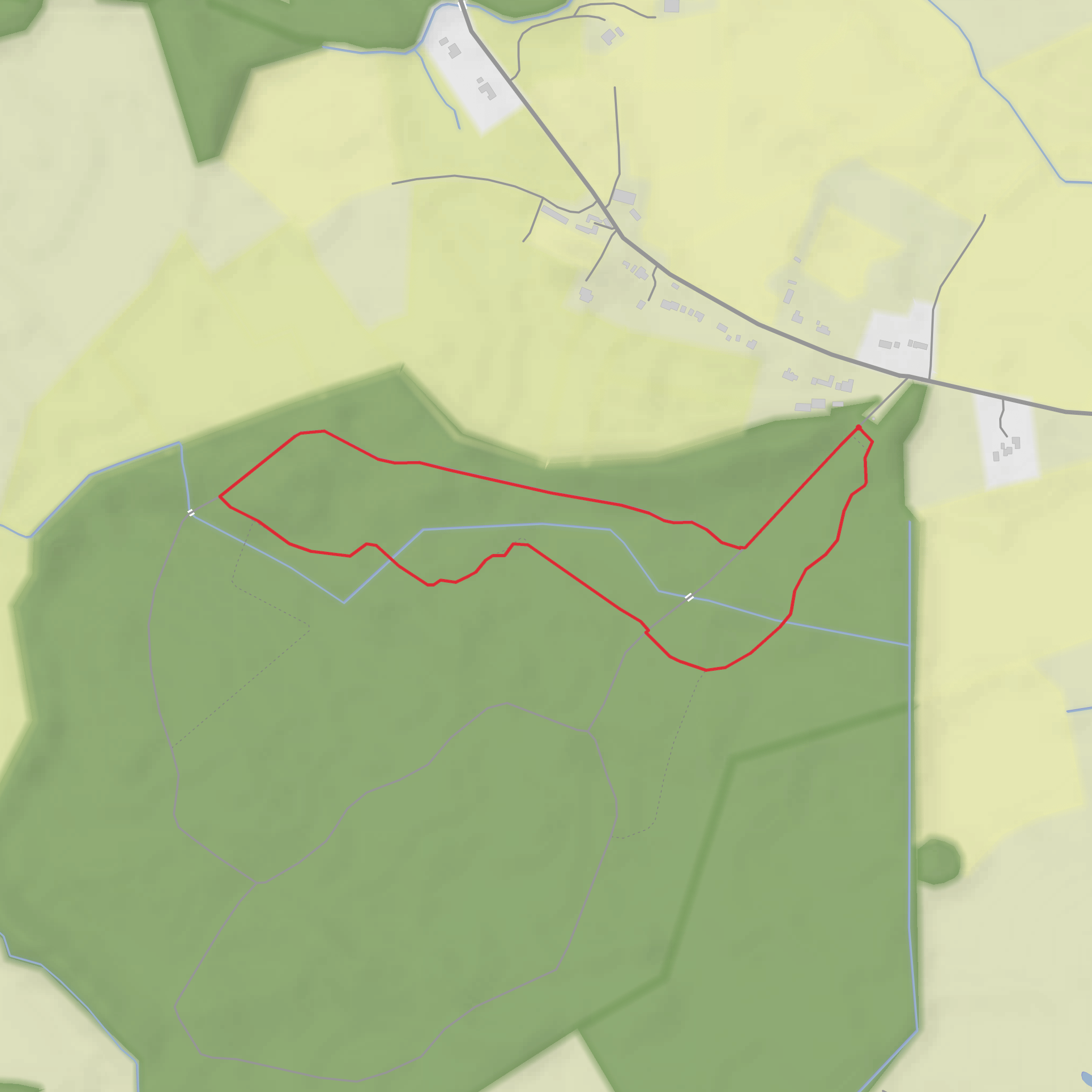 Coille an Fhaltaigh Millennium Park - Green Trail mobile static map