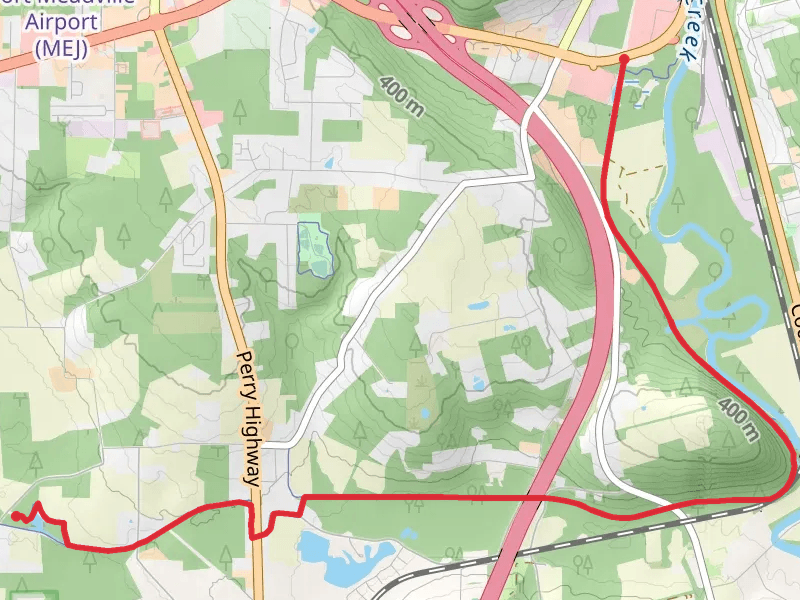 Kerrtown to Watson Run via Ernst Trail