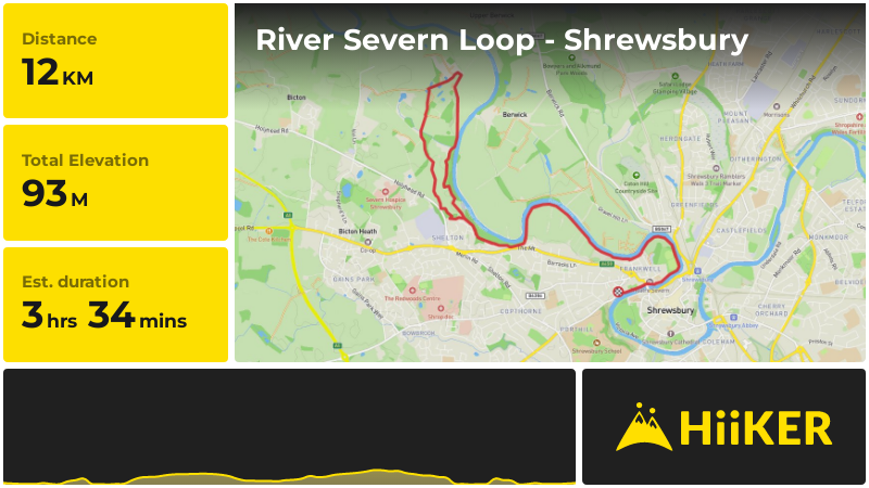 River Severn Loop - Shrewsbury | Shropshire | England