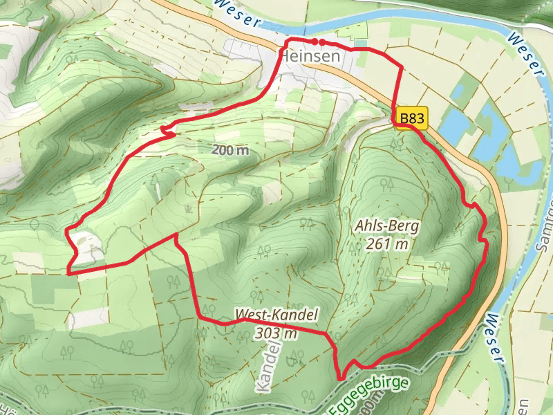 West Kandel Loop from Heinsen