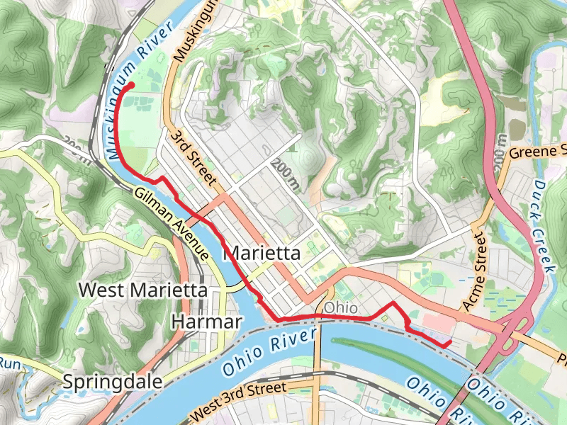 Muskingum River Walk