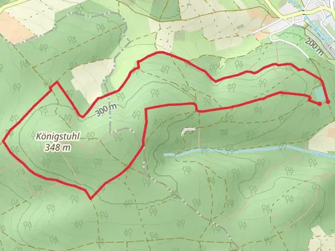 Frauenkreuz Loop via Lahnhoehenweg