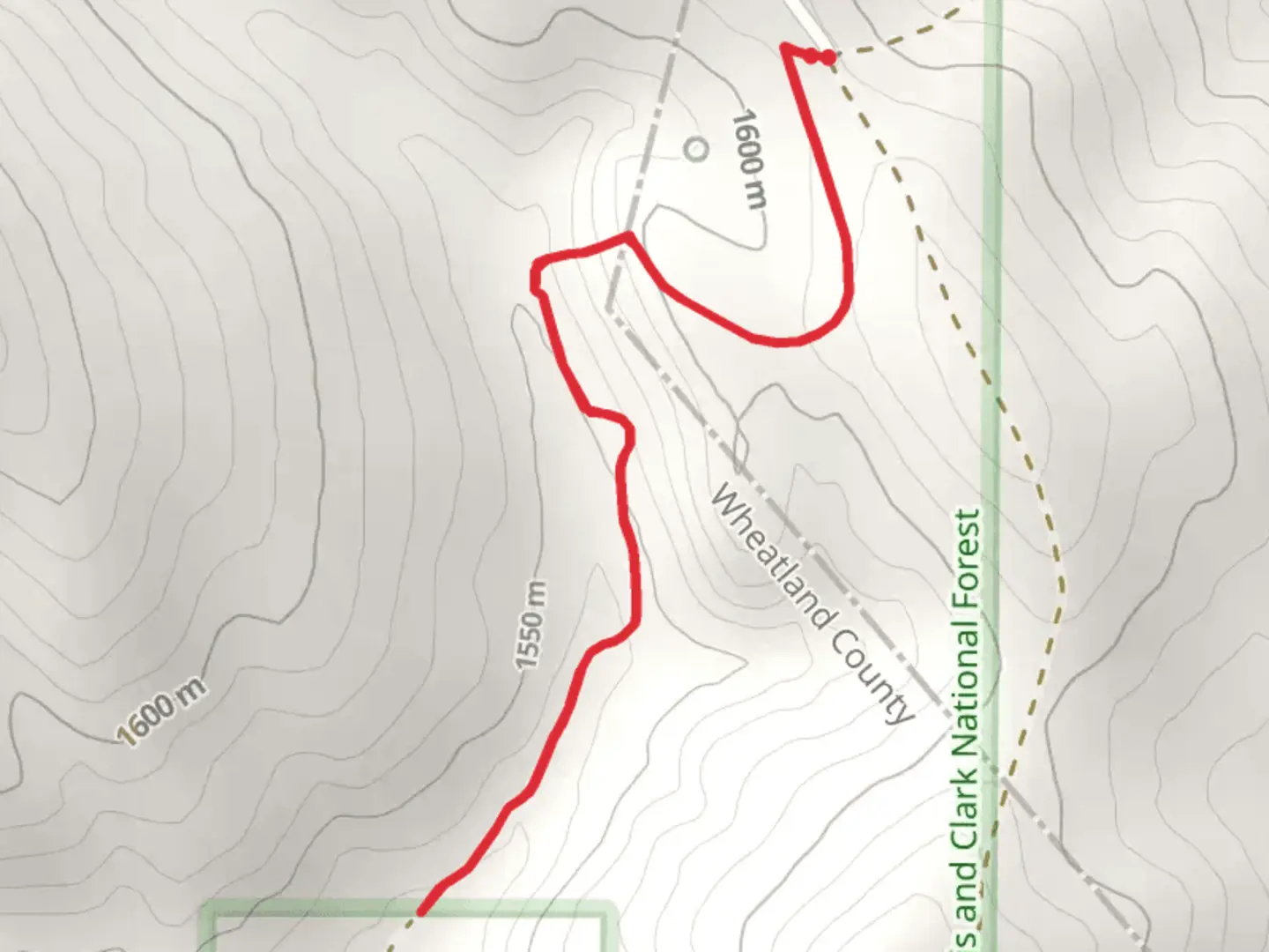 An image depicting the trail Oka Coulee Trail and its surrounding area.