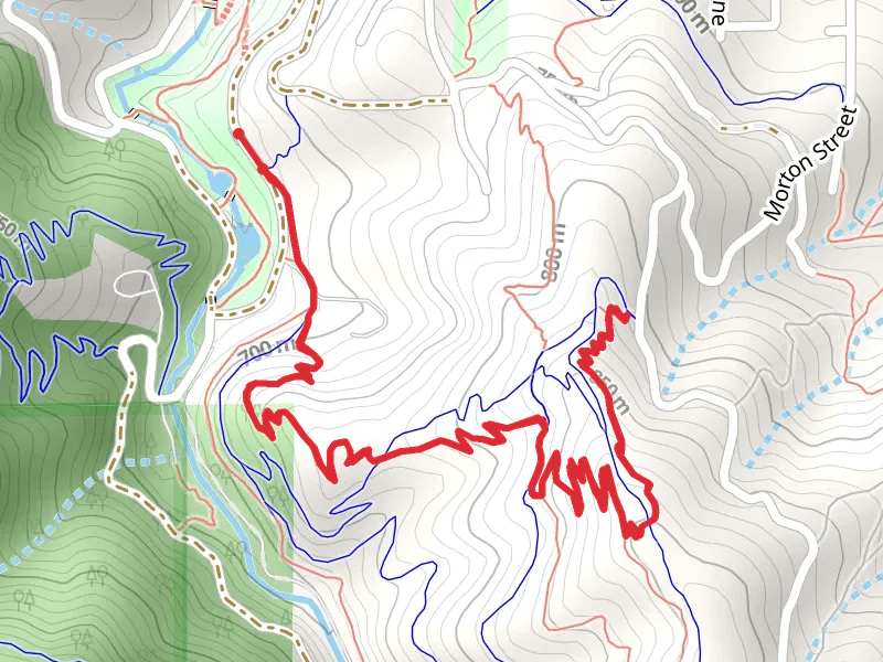 Waterline and Bandersnatch Trail